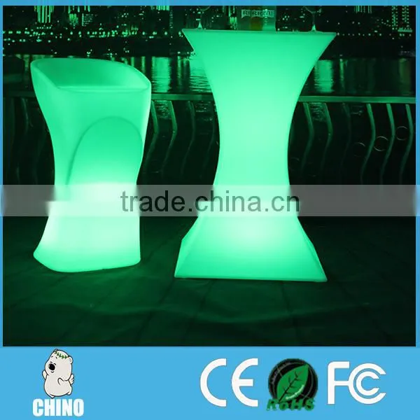 Shenzhen Factory LED Outdoor Furniture Bar Chair Table photo-2