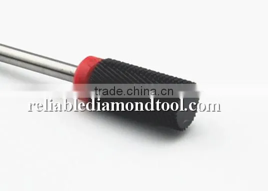 Shank Diameter 2.35mm Colored Ceramic Burr For Nail 1 Piece Huaxing Large Barrel photo-2