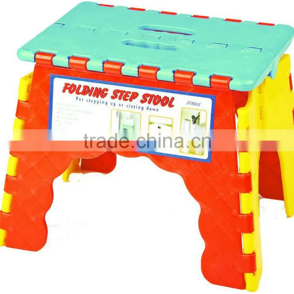 Portable Step Plastic Storage Step Folding Stool Walking Stick photo-4