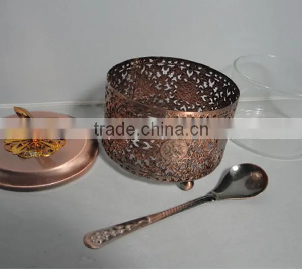 SGB-19 Sugar Pot Antique Brass Style photo-4