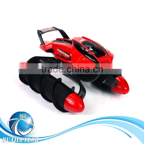 2.4G Electric Amphibious RC Tank Stunt Car Snow Water photo-4
