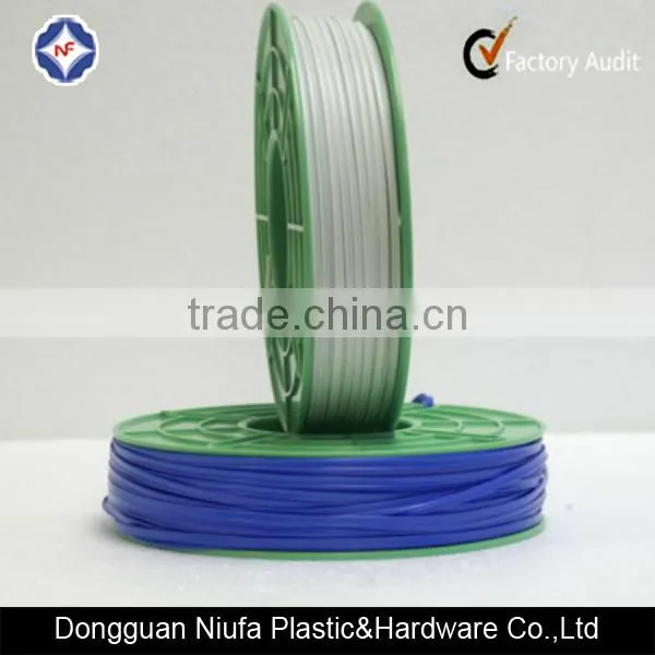 Double Iron Wire Plastic Clip Band for Bags Closure photo-5