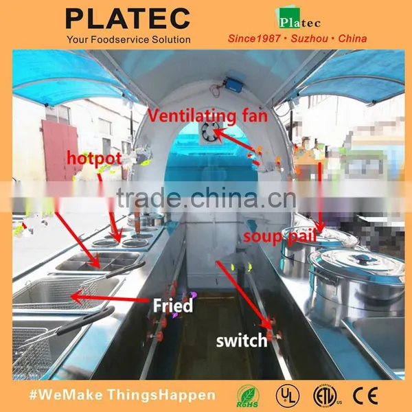 Street Fashion Mobile Fast Food Mini Electric Dining Car/Tricycle/Trike/Mobility Scooter/Three Wheeler/Rickshaw/Cargo photo-6