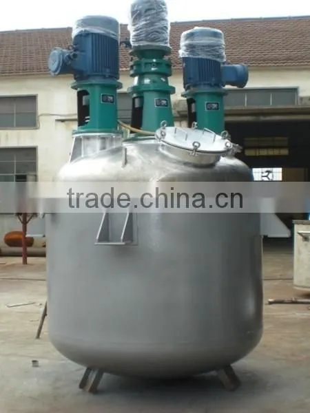 Stainless Steel Jacketed Mixing Tank/stirred Tank Reactor photo-2