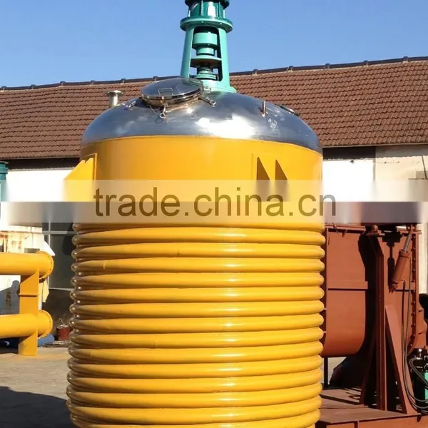 External Half-Pipe Coil Heating Reactor Resin Equipment Alkyd Resin Mixing Reactor photo-2