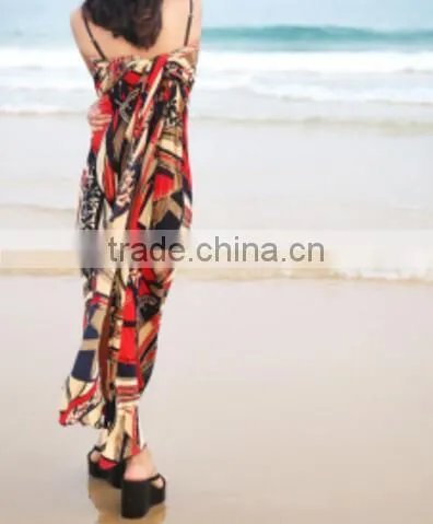 Wholesale Chiffon Shawl Women Naked Beach Wrap Skirt photo-3