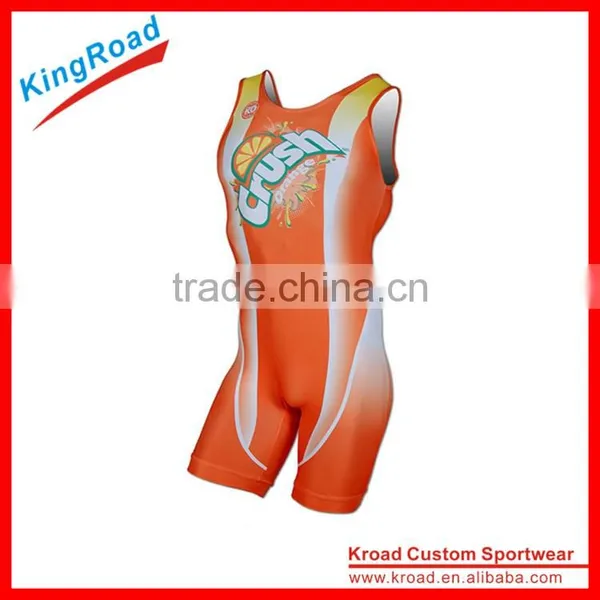 Custom Design Lycra Wrestling Singlet Women's Wrestling Clothes photo-2