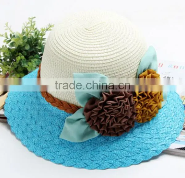 Zm40600b Cheap Price Custom Fast Delivery Straw Hat Pattern for Women photo-6