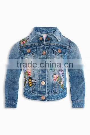 China Factory Kids Denim Jacket for Girls photo-4