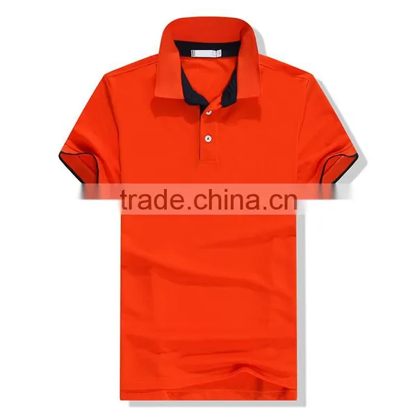 Wholesale Plain 50% Cotton 50% Polyester Cheap Mens Polo Shirts photo-2