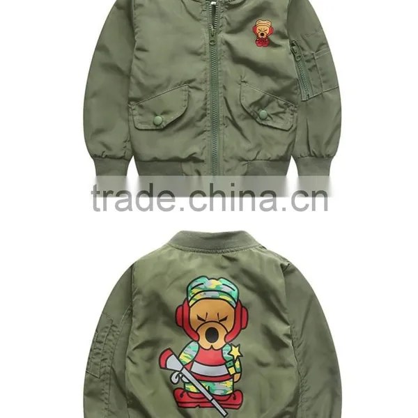 OEM Cheap Wholesale Children Kids Fancy Outer Sports Jackets photo-2