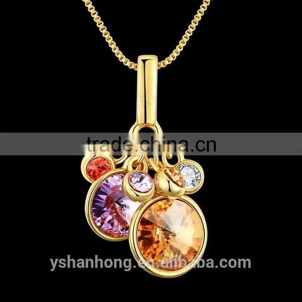 Wholesale Fashion Selling Diamond Pendant Necklace photo-2
