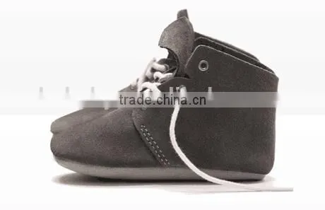 2017 Handmade Infant Leather Baby Oxford Shoes photo-5