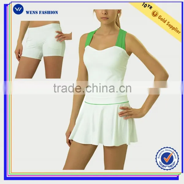 Custom Woman Dress Hot Sale Women Fashion Plain Sexy Tennis Dresses photo-2