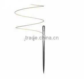 Stainless Steel Assorted Golden Hand Needle in Compact,30 Count photo-3