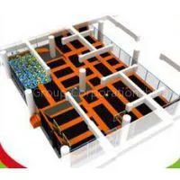 Hot Selling Indoor Big Air Trampoline for Sale