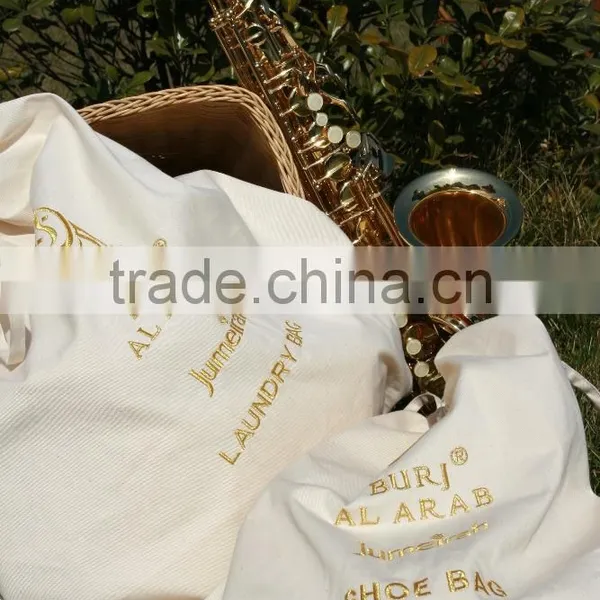 Wholesale Canvas Disposable Cheap Hotel Laundry Bags photo-2
