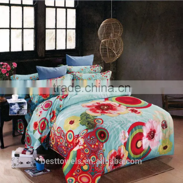 Custom Good Quality European Style Satin Bedding Set photo-5