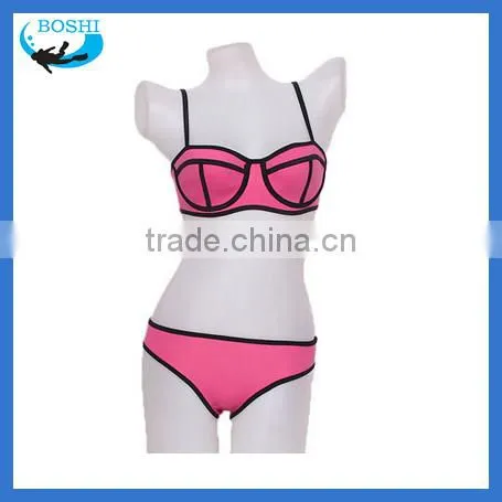 Sexy Xxx Bikini Girl Photos Neoprene Fabric Swimwear photo-5