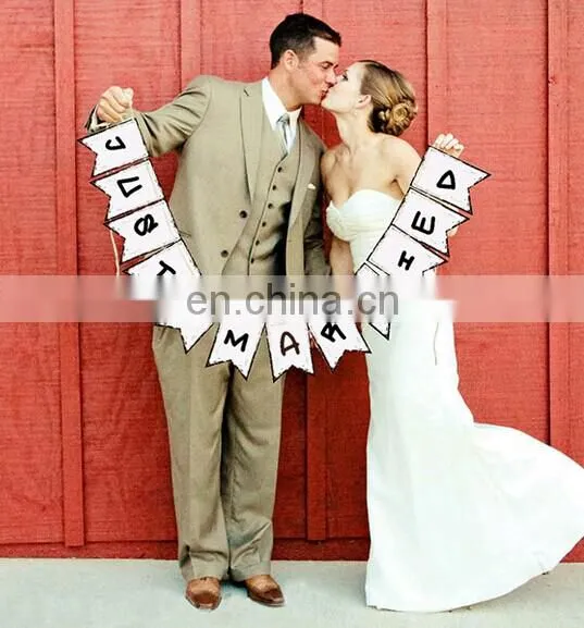 Creative Wedding Party Flag Line photo-2