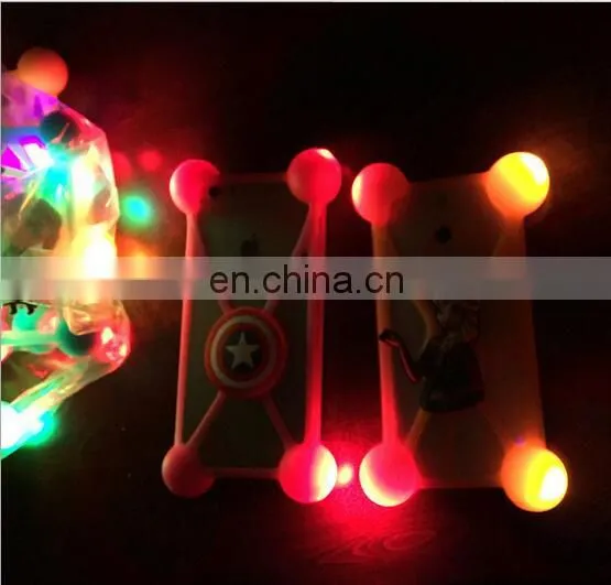 LED General Cell Phone Case 3D Cartoon Character Mobile Phone Case Silicone photo-3