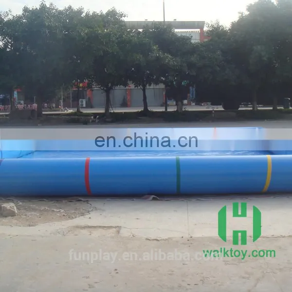 HI High Quality PVC Inflatable Pool, Giant Rectangular Inflatable Swimming Pool photo-2