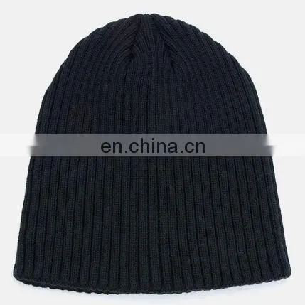 Comfortable Embroidery Black Pom Beanie, Custom Beanie Hat, Knit Beanie photo-5