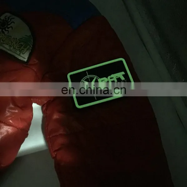 High Quality Durable Custom Glow in Dark PVC Patch photo-5