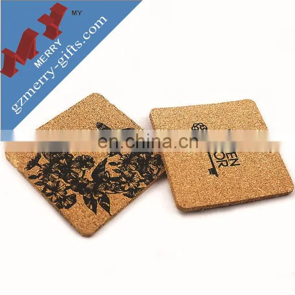 Custom Shapes Promotional Gifts Cork Coaster for Sale photo-6