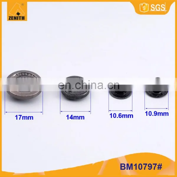 Zinc Alloy Cap Snap Buttons BM10797 photo-5