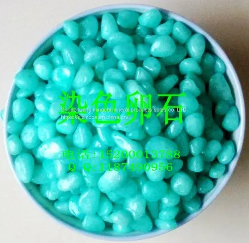 Colored Gravel Colored Stone Granules Colored Stones of Attractive Color for Ornamental Purposes photo-4
