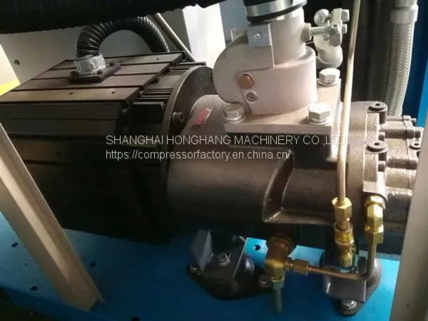 permanent magnet synchronizing motor variable speed screw air compressor