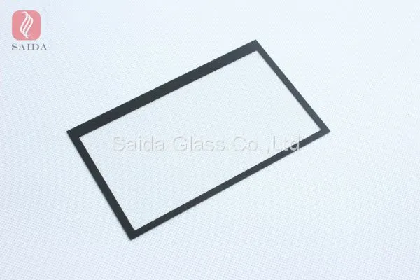 Custom Anti Glare AG Anti Glare Tempered Glass 0.55-3.0 mm for Industrial 8” Touch Screen Navigation photo-3