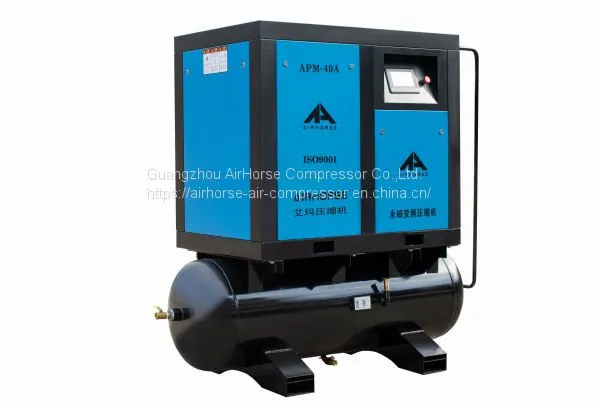 Servo Motor Inverter Rotary Screw Air Compressor Save Power photo-2