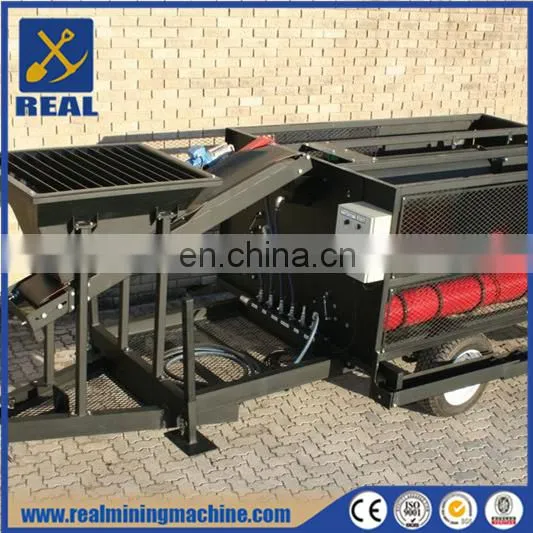 Complete and Fully Mobile Gold Recovery System Gravity Separator Trommel Screen photo-3