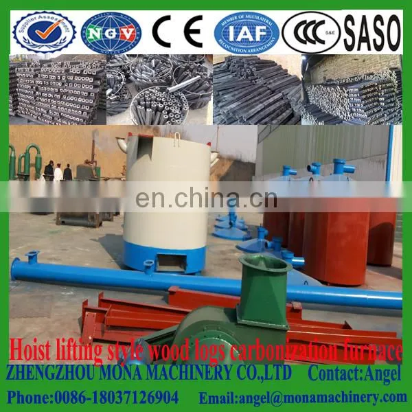 Hoist Lifting Coconut Shell Charcoal Carbonization Furnace photo-4
