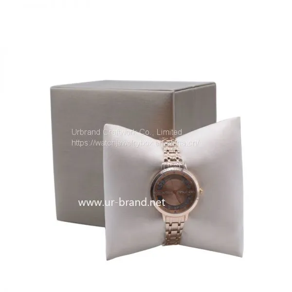 Wholesale Customization New Design Golden Creative High-end Watch Box Packaging PU Satin Cloth Storage Jewelry Gift Box Watch Box photo-3