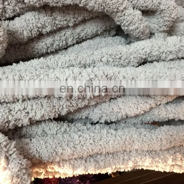 2019 Yarn Fashion 3- 4cm Chunky Chenille Fluffy Yarn for Hand Knitting Yuanyuan Factory photo-5