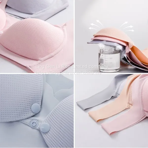 Breastfeeding Underwear, Pregnant Women's Bra, Gathered to Prevent Sagging, Big Breasts, Comfortable Bra During Pregnancy, Buckle Before Feeding and Postpartum photo-4