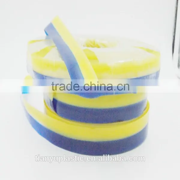 Double Color Transparent PVC Plastic Flat Strip for Light and Other Decoration photo-5