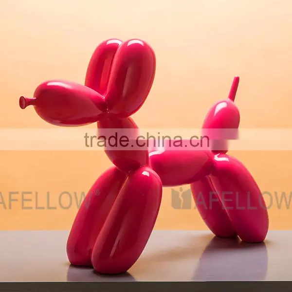 Fiberglass Dog Mannequin,animal Pink Mannequin Balloon Dog Manikin Dog KEVIN2-PK photo-3
