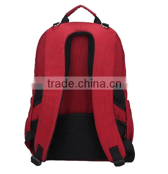 Fashion Red Fancy Canvas Diaper Bag photo-4