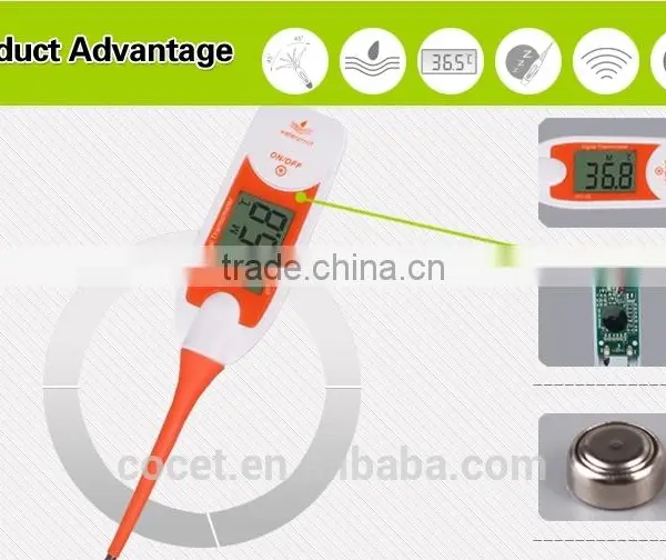 New Pen Type Fasting Reading Digital Rectal Oral Thermometer,digital Large Display Thermometer,max Min Digital Thermometer photo-2
