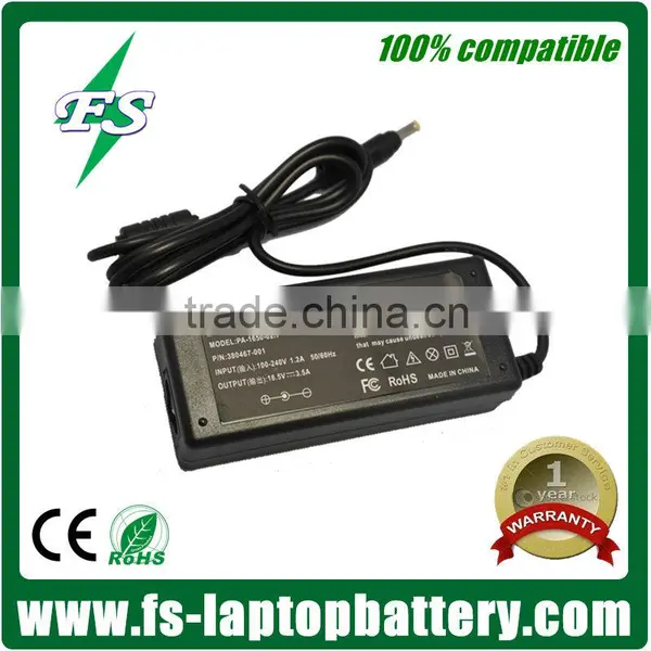 Replacement 65W 18.5V 3.5A Original Laptop Adapter for HP Notebook Adapter Laptop Charger