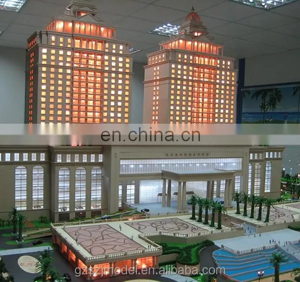 Miniature 3d Building Model , Maquette Office Custom Made Scale Models photo-3