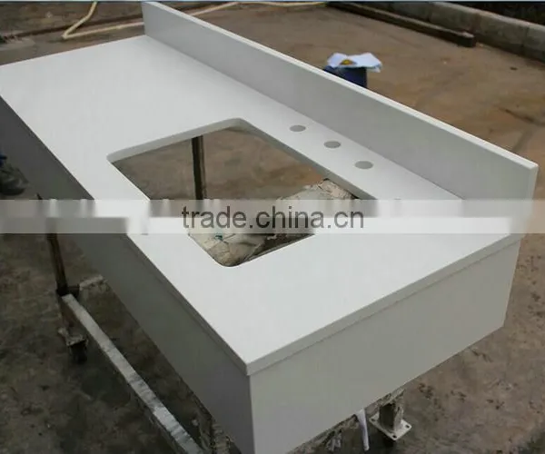 New Arrival Product Cultured Quartz Vanity Tops Buy From China photo-6