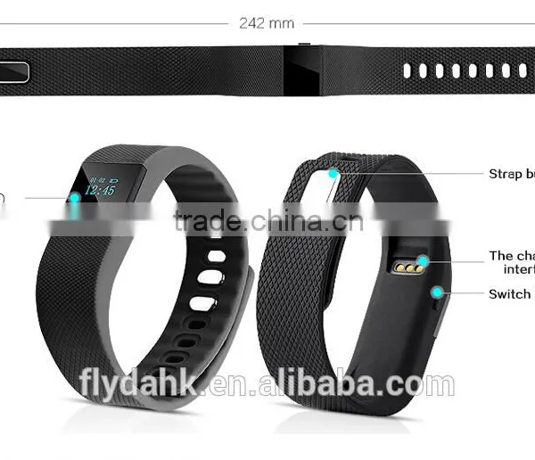 Bluetooth Smart Bracelet Sport Bracelet for Fitness Bracelet Pedometer Watch photo-3