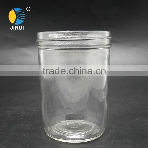 400ml High Quality Glass Jar Glass Mason Jar With Lid photo-2