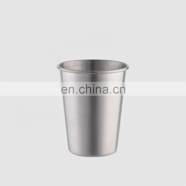 Factory Direct Wholesale Hot Selling for Yiwu 12oz Stainless Steel 304 Metal Espresso Pint Drinking Beer Mug Wine Cup