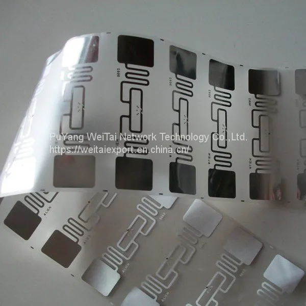 2023 top sale Copper RFID Inlay Sheet Teslin Inkjet Pvc Custom Prelam Inlay Sheet UHF RFID Inlay Sheet